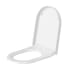 Duravit Elongated Closed-Front Toilet Seat with Soft Close White